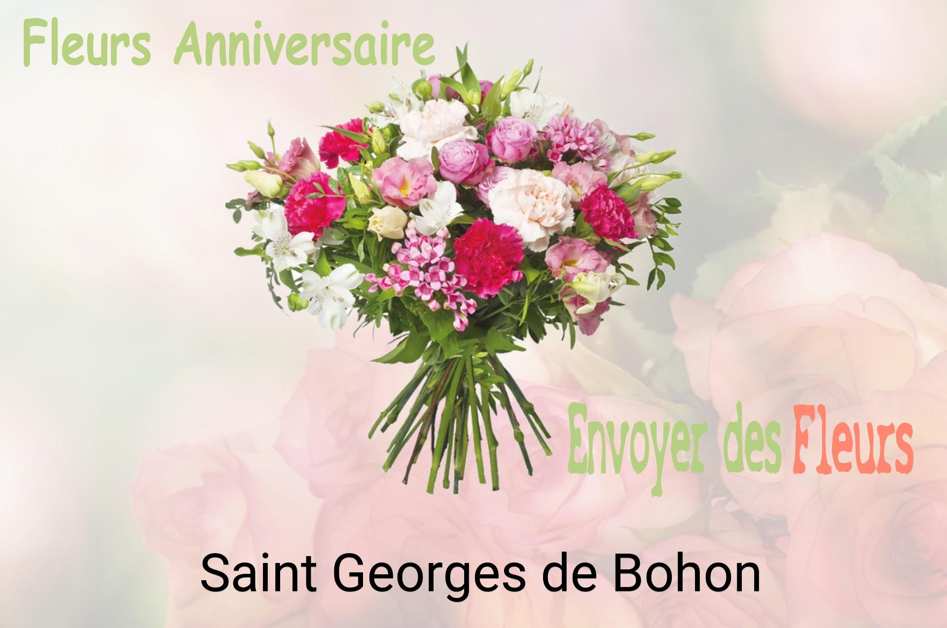 Bouquet de fleurs d’anniversaire livré à Saint-Georges-de-Bohon